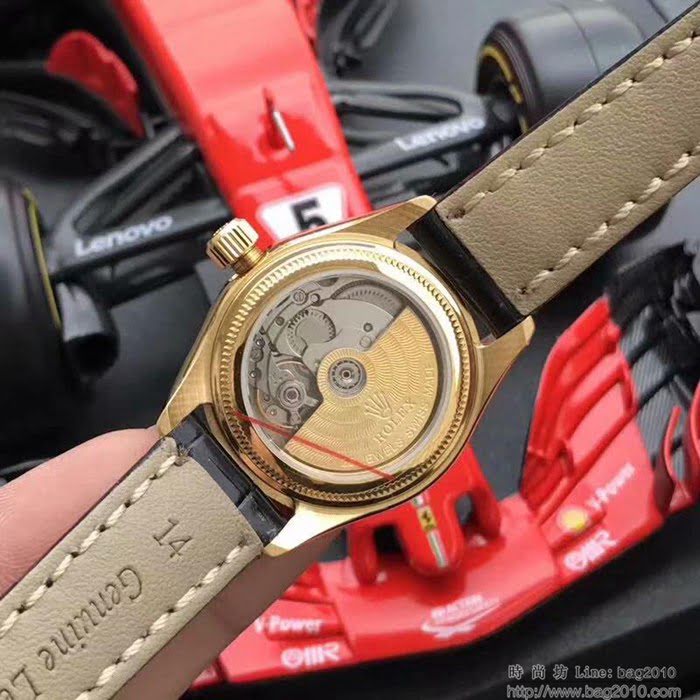 ROLEX勞力士 最新上市 Rolex淑女系列 珍珠貝母錶盤 環繞璀璨鑽石 進口6t51機芯 深度防水 女士腕表  wssb4500